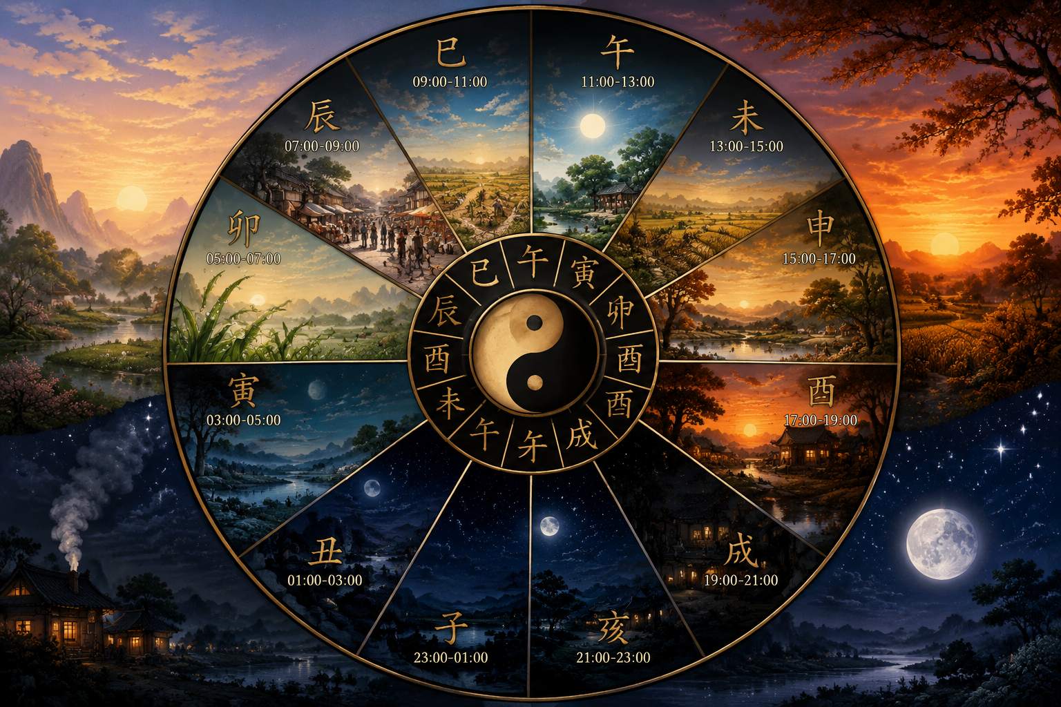 只知道出生在白天___黑夜_怎么粗略锁定时柱范围