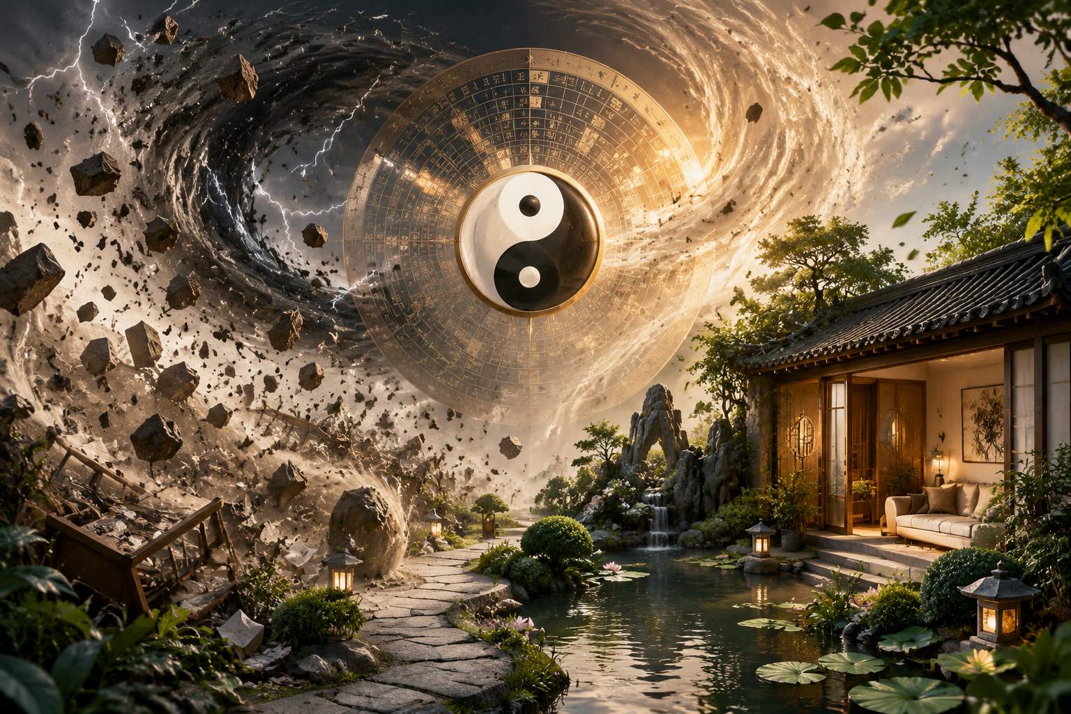 八门___九星同时反吟_事情会出现什么极端变化