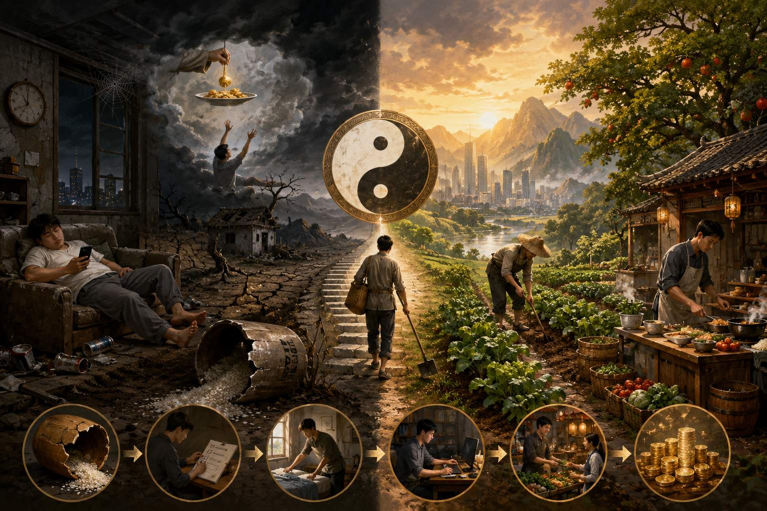 病禄_好食懒做_的命理警示是什么__力不到不为财__如何指导实际行动