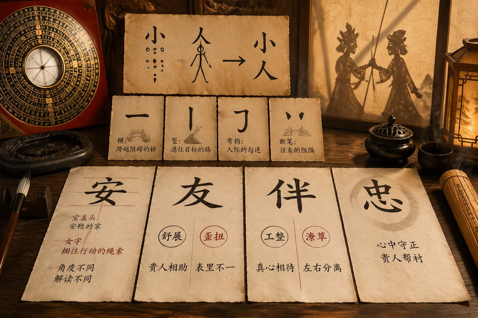 测字能看出身边有小人或贵人吗