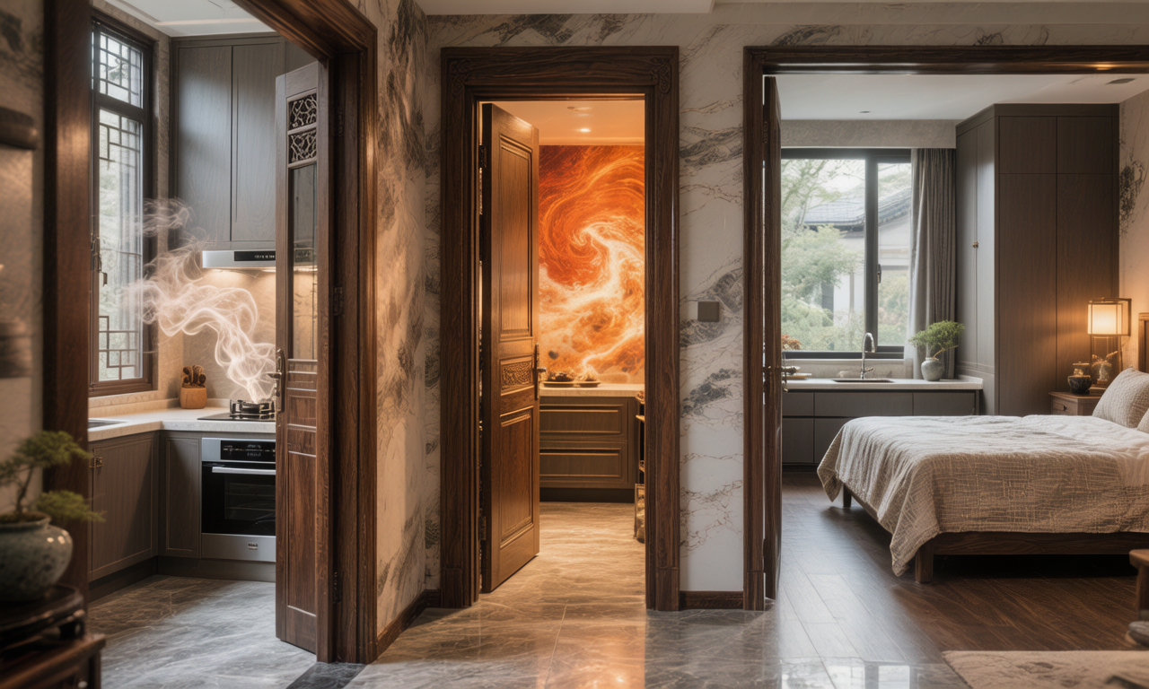 厨房属火_最忌和哪个空间正对