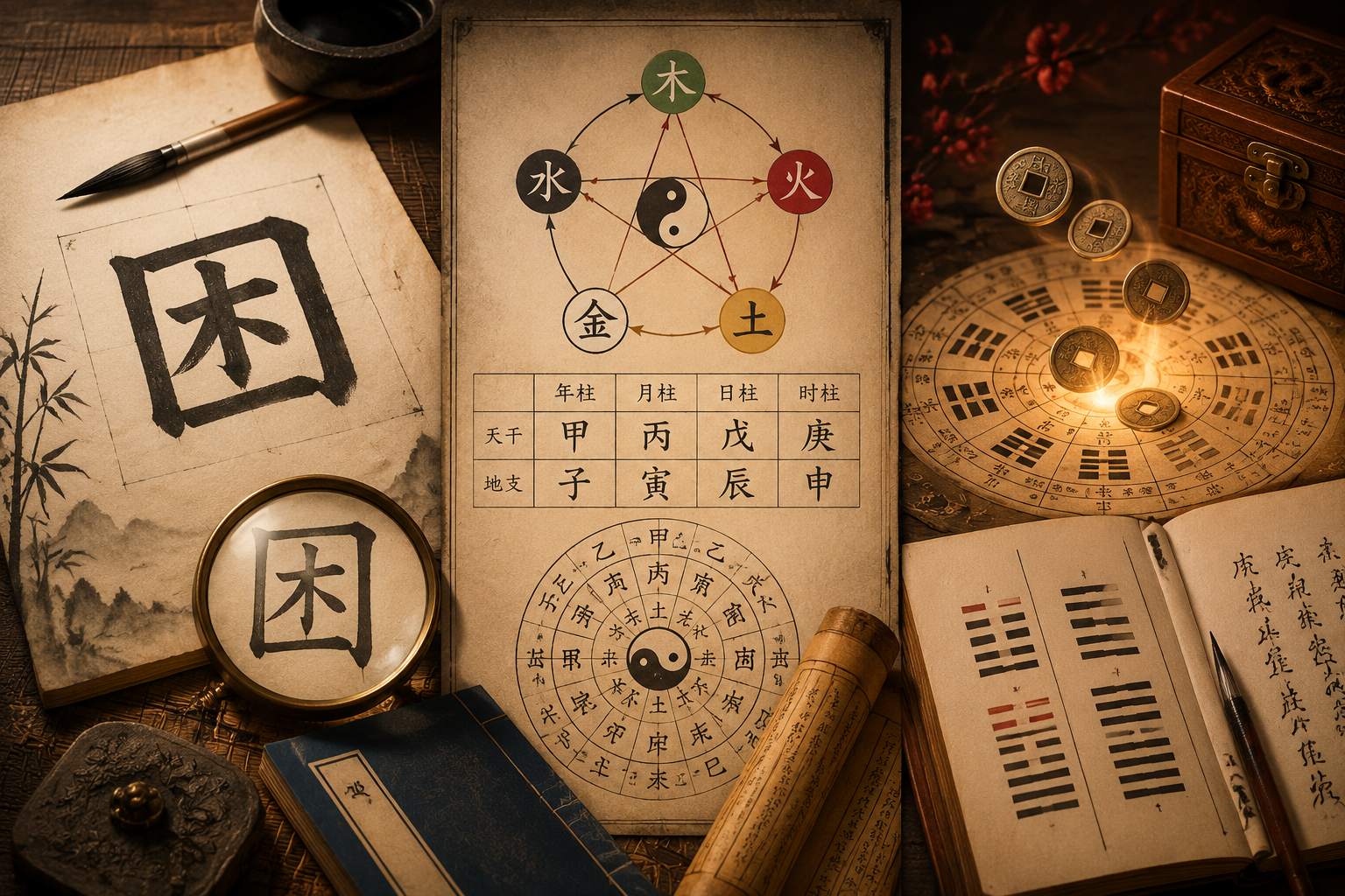 测字和八字_六爻有什么本质区别