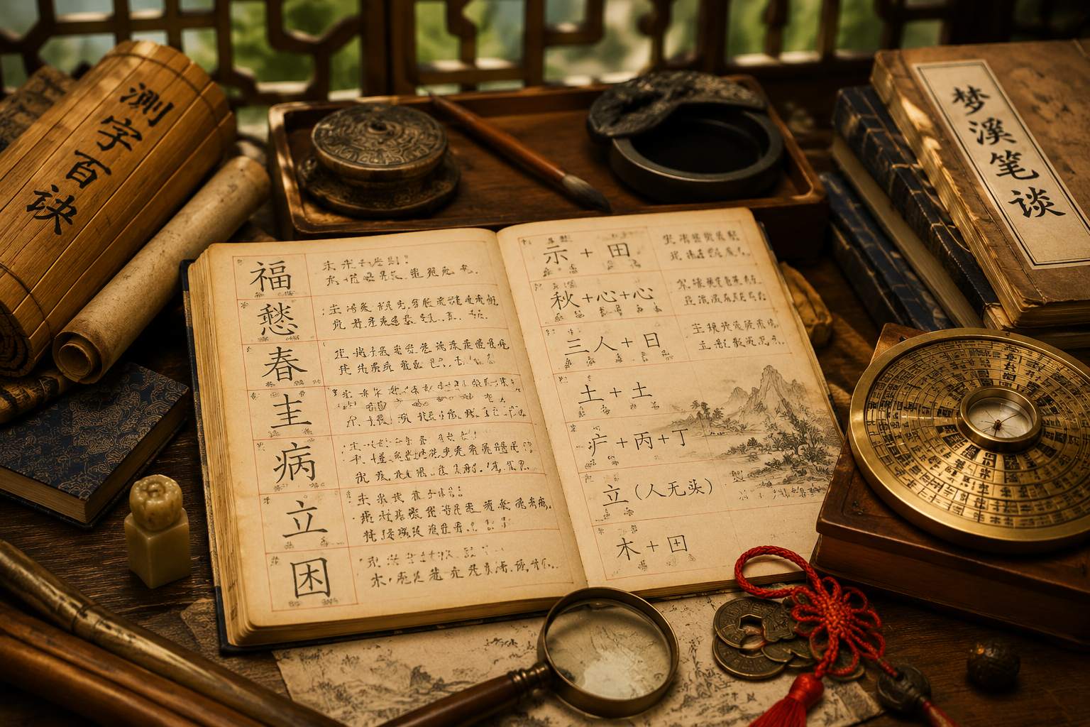 民间流传的测字口诀_有实际参考意义吗