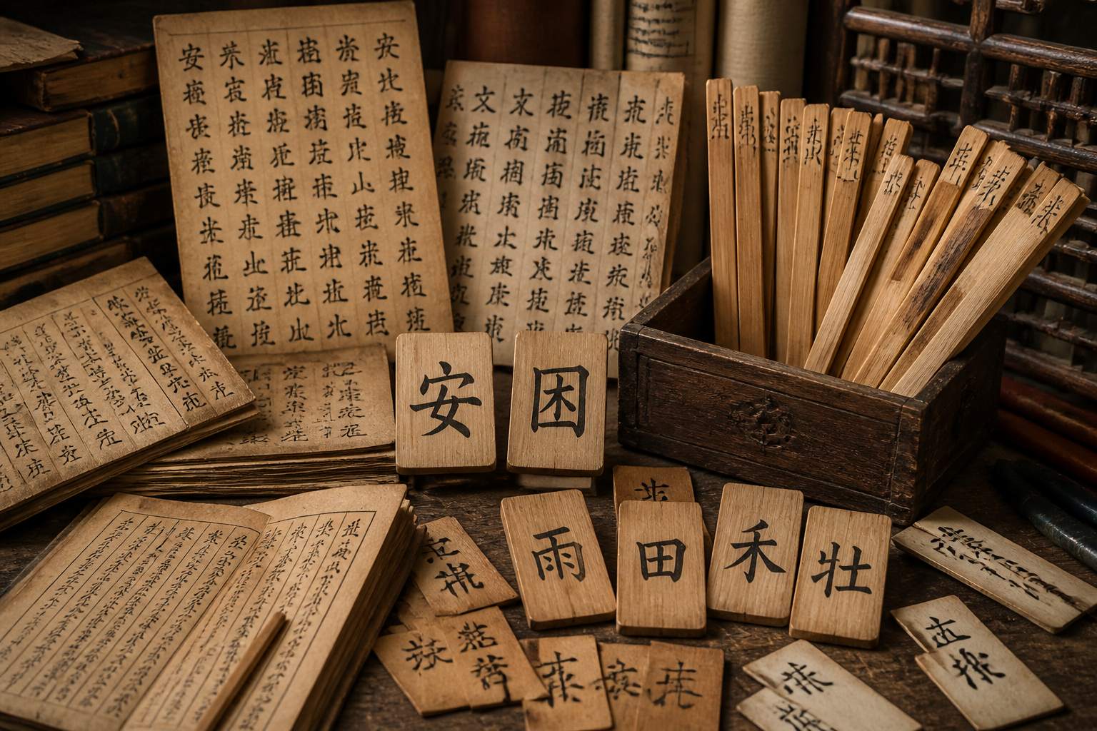 古代测字的__千字牌__是什么_具体如何使用