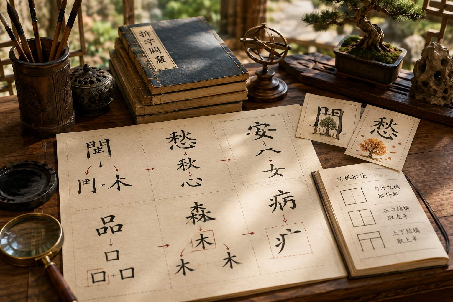 什么是测字里的__对关法
