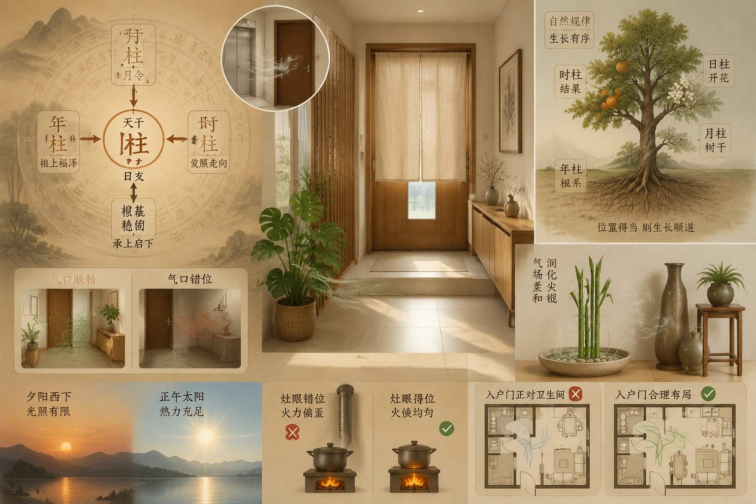 排盘里日主为什么固定取日柱天干_不能换