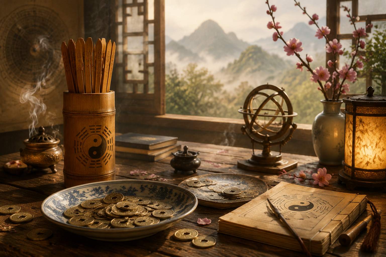 起卦时心里不静_胡思乱想_会直接影响卦象真假吗