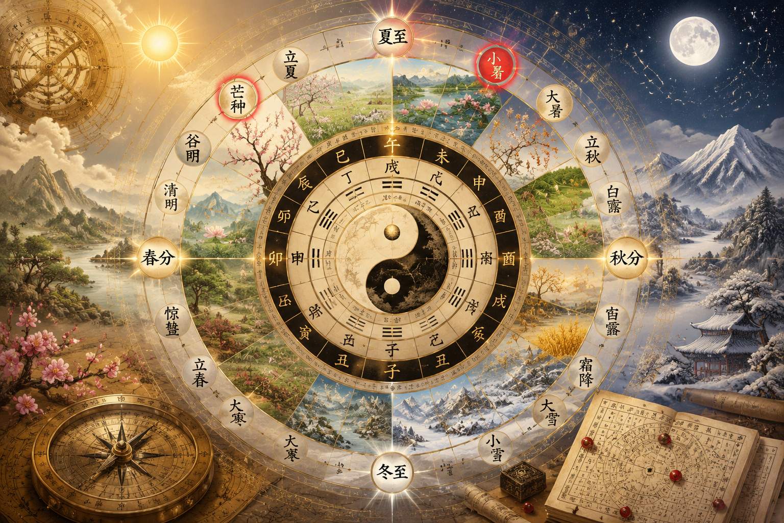奇门置闰法只闰特定节气_到底是哪几个节气会置闰