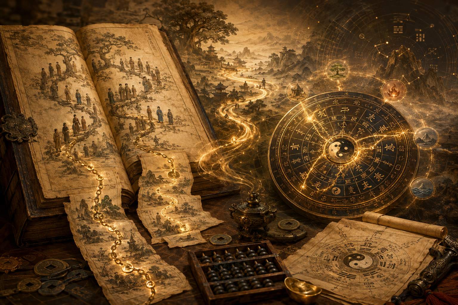 三世财运与八字命理的关系是什么_两者在财运解读上有何本质区别与互补性