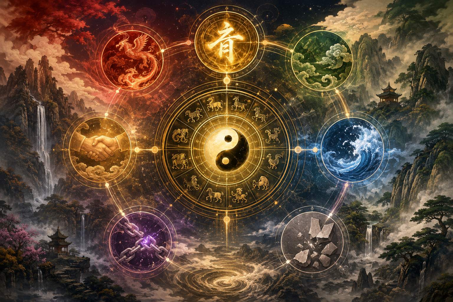十二地支与流年的互动关系_合_冲_刑_害_破_值_各自代表什么含义_如何影响个人运势