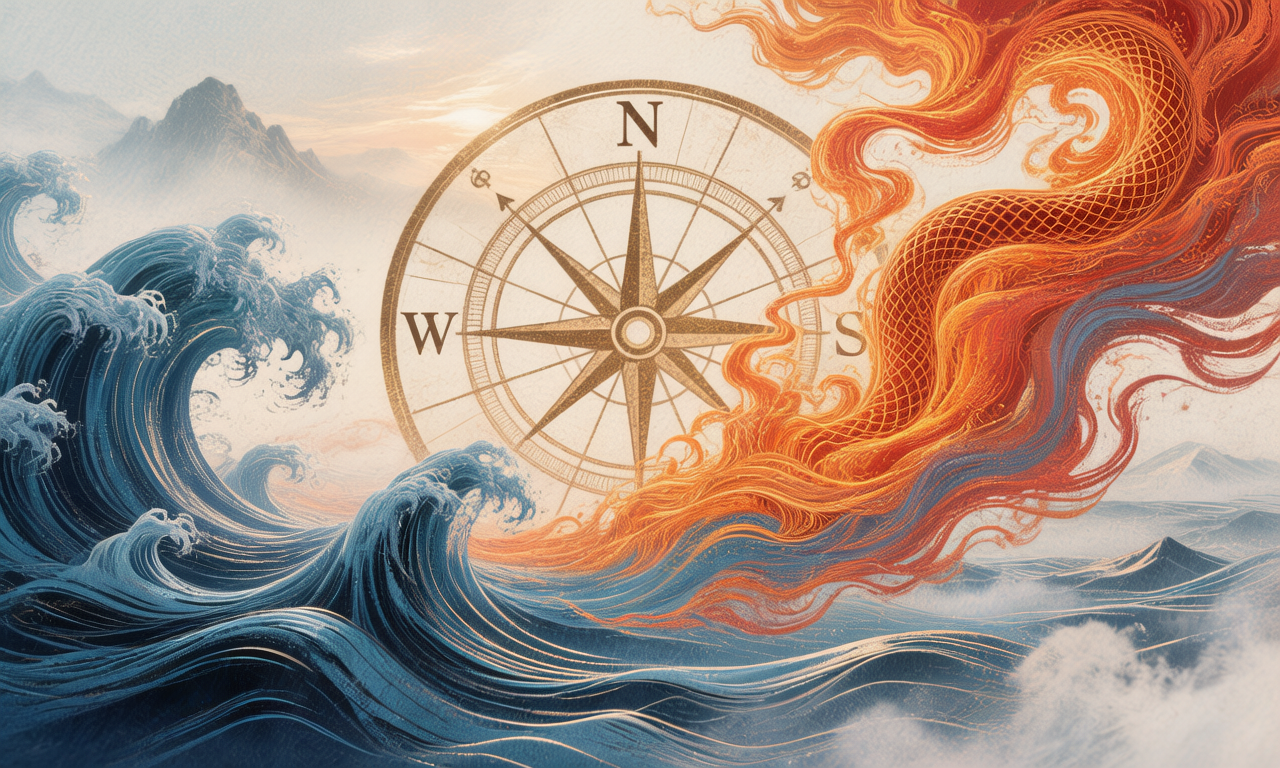 十二天将的五行属性与地支藏干冲突时_该以哪个为准_比如腾蛇属火坐子水宫