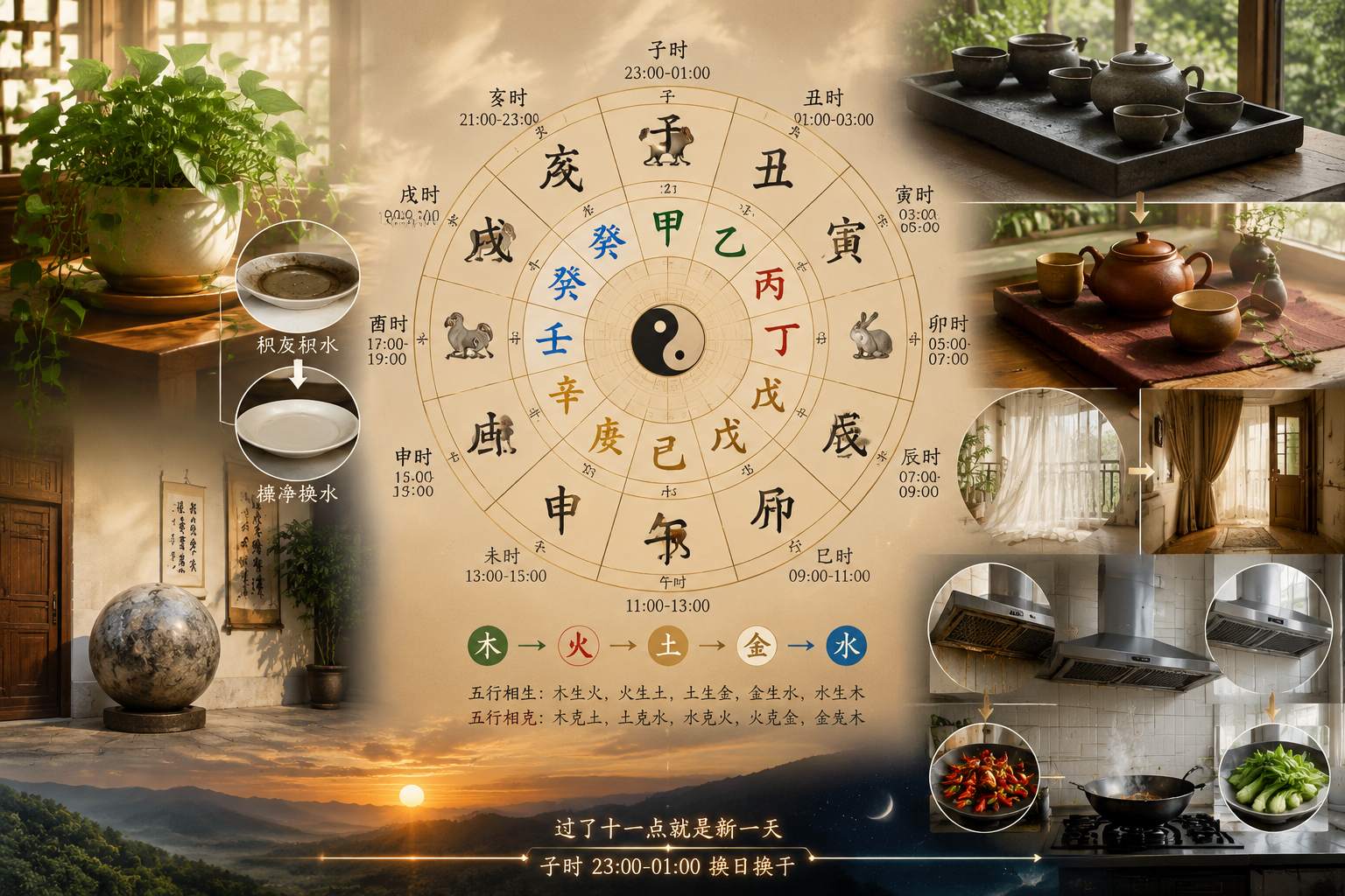 时柱排盘的五鼠遁_不同时辰天干怎么精准对应