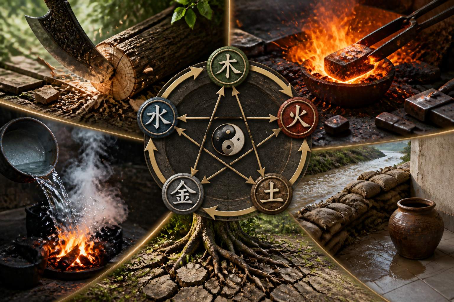 五行相克的规律是怎样的