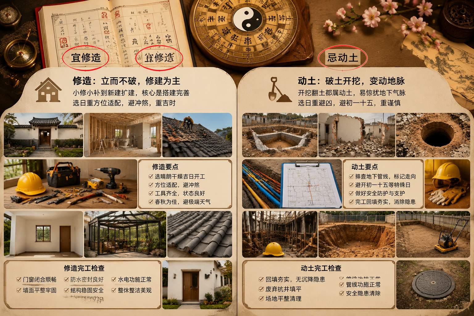 修造_动土在黄历里不是一回事_具体差在哪