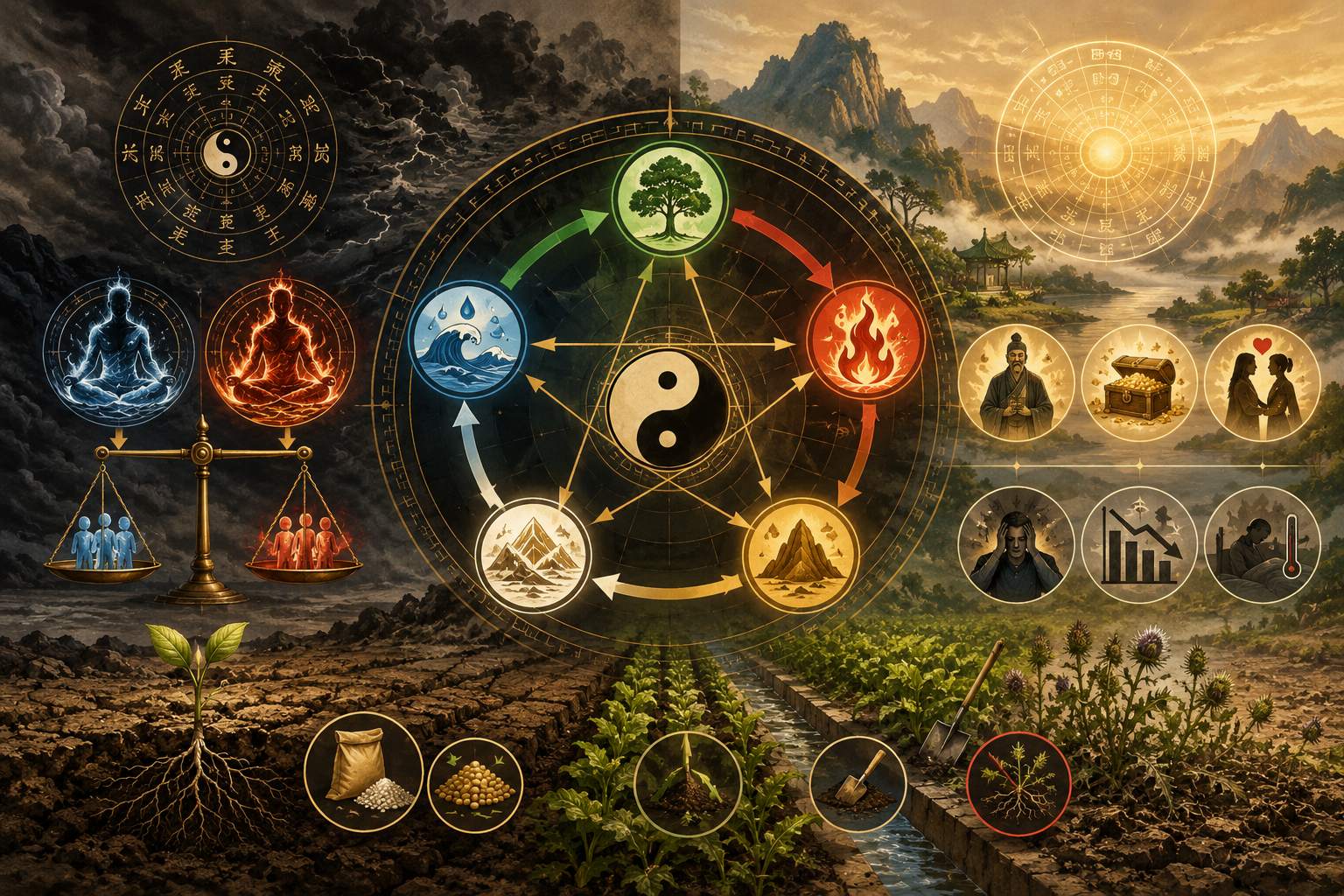 流年运势中的__喜用神__与__忌神__如何判断_它们对吉凶结果有何决定性作用